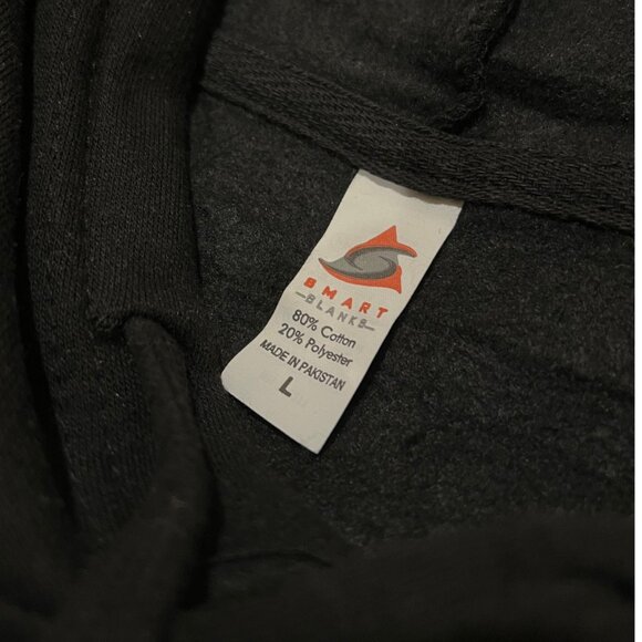 Sample Sale Women’s Lightweight Crop Hooded Sweatshirt Size L - Picture 6 of 6